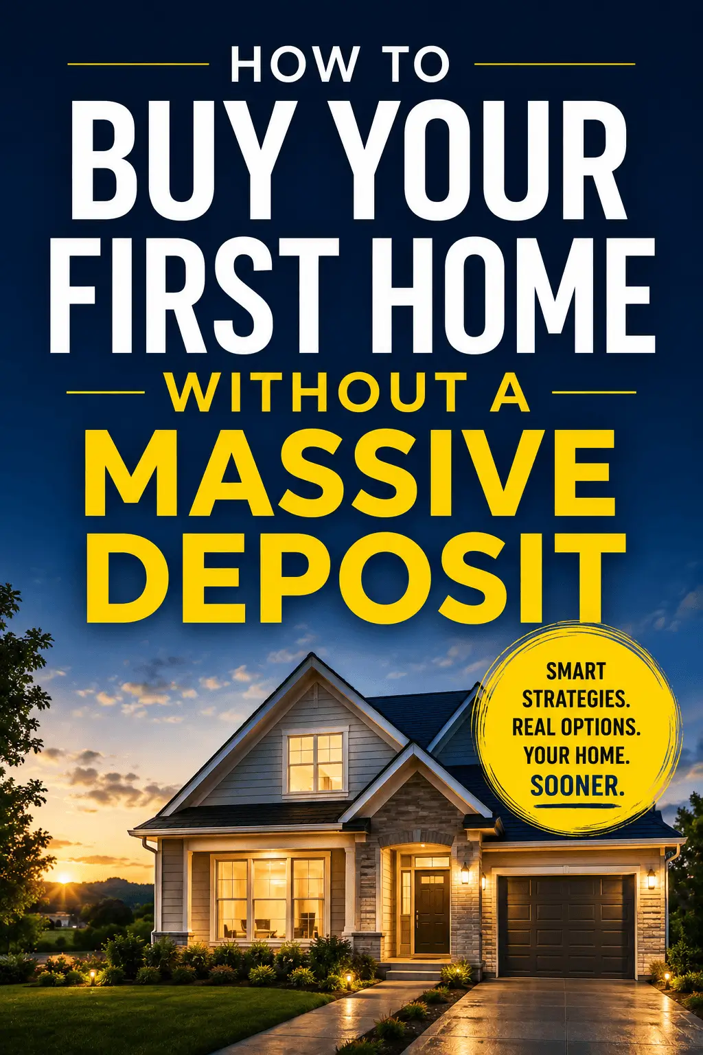 How to Buy Your First Home Without a Massive Deposit cover